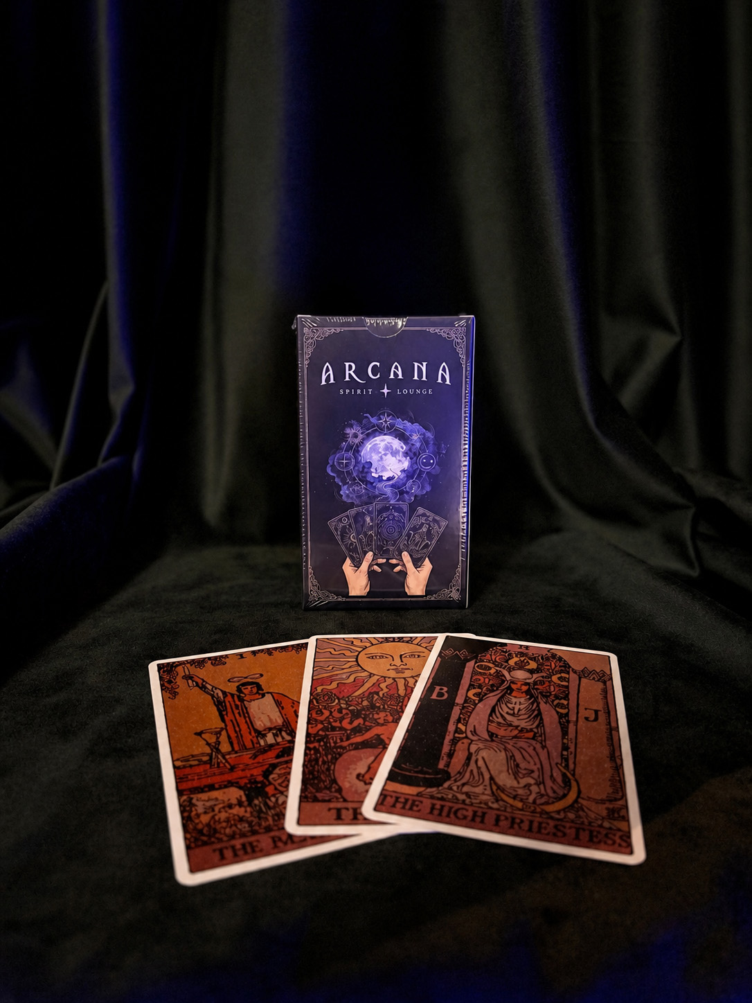 Arcana Tarot Deck — a custom occult tarot deck